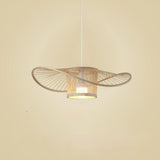 Maxbell Ceiling Hanging Light Fixture Chandelier Shop Dorm LED Pendant Lighting Sun Hat 60cm