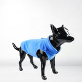 Maxbell Maxbell Dog Fleece Vest Dog Clothes with Pull small Dogs winter Jacket M Blue A