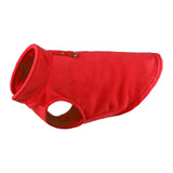 Maxbell Maxbell Dog Fleece Vest Dog Clothes with Pull small Dogs winter Jacket M Red