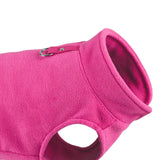 Maxbell Maxbell Dog Fleece Vest Dog Clothes with Pull small Dogs winter Jacket M Pink