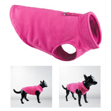 Maxbell Maxbell Dog Fleece Vest Dog Clothes with Pull small Dogs winter Jacket M Pink