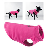 Maxbell Maxbell Dog Fleece Vest Dog Clothes with Pull small Dogs winter Jacket M Pink