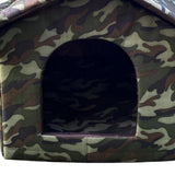 Maxbell Outdoor Waterproof Cat House Enclosed Weatherproof Cat 35cmx33cmx30cm