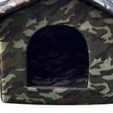 Maxbell Outdoor Waterproof Cat House Enclosed Weatherproof Cat 40cmx38cmx35cm