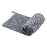 Maxbell Warm Dog Bed Pad Cat Bed Mat Flannel Washable Soft for Cat Litters Sofa Gray S