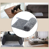 Maxbell Warm Dog Bed Pad Cat Bed Mat Flannel Washable Soft for Cat Litters Sofa Gray S