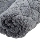 Maxbell Warm Dog Bed Pad Cat Bed Mat Flannel Washable Soft for Cat Litters Sofa Gray S