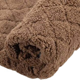 Maxbell cat Bed Mat Nonlsip Portable Cozy Washable Soft for Pet Cages bed XL Coffee