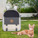 Maxbell Pet Cat Carrier Backpack Mesh Breathable Tote Travel Bag for Outdoor Walking