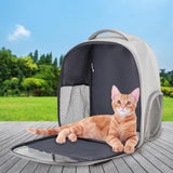 Maxbell Pet Cat Carrier Backpack Mesh Breathable Tote Travel Bag for Outdoor Walking