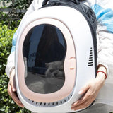 Maxbell Pet Cat Carrier Backpack Travel Bag Comfortable Carrying Bag Breathable Pink