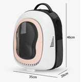 Maxbell Pet Cat Carrier Backpack Travel Bag Comfortable Carrying Bag Breathable Pink