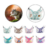 Maxbell Hamster Hammock Bed Hanging Cage Accessories for Small Animals Ferret Parrot Green Heart