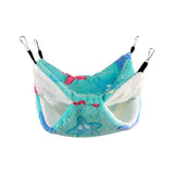 Maxbell Hamster Hammock Bed Hanging Cage Accessories for Small Animals Ferret Parrot Green Star