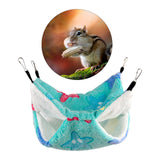 Maxbell Hamster Hammock Bed Hanging Cage Accessories for Small Animals Ferret Parrot Green Star