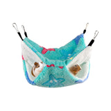 Maxbell Hamster Hammock Bed Hanging Cage Accessories for Small Animals Ferret Parrot Green Star