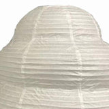 Maxbell Bedside Paper Table Lamp Metal Stand Festival Lantern Light for Dorm Dresser