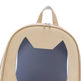 Maxbell Cat Carrier Backpack Ventilated Large Airline Approved Walking Hiking Khaki
