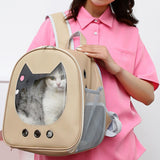 Maxbell Cat Carrier Backpack Ventilated Large Airline Approved Walking Hiking Khaki