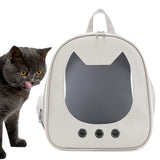 Maxbell Cat Carrier Backpack Ventilated Large Airline Approved Walking Hiking Beige