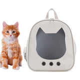 Maxbell Cat Carrier Backpack Ventilated Large Airline Approved Walking Hiking Beige
