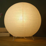 Maxbell Maxbell Paper Lantern Table Lamp Paper Lampshade Desk Lamp for Living Room Bedroom