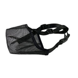 Maxbell Maxbell Muzzle for Dog Durable Breathable Nylon Mesh Mouth Cover for Dogs Training Black Large