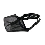 Maxbell Maxbell Muzzle for Dog Durable Breathable Nylon Mesh Mouth Cover for Dogs Training Black Large