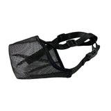 Maxbell Maxbell Muzzle for Dog Durable Breathable Nylon Mesh Mouth Cover for Dogs Training Black Large