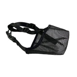 Maxbell Maxbell Muzzle for Dog Durable Breathable Nylon Mesh Mouth Cover for Dogs Training Black Large