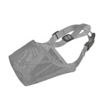 Maxbell Maxbell Muzzle for Dog Durable Breathable Nylon Mesh Mouth Cover for Dogs Training Gray XS