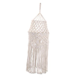 Maxbell Maxbell Macrame Lamp Shade Hanging Tassel Tapestry Creative for Decor Cafe Wedding
