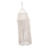 Maxbell Maxbell Macrame Lamp Shade Hanging Tassel Tapestry Creative for Decor Cafe Wedding