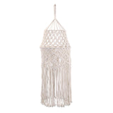 Maxbell Maxbell Macrame Lamp Shade Hanging Tassel Tapestry Creative for Decor Cafe Wedding