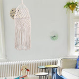 Maxbell Maxbell Macrame Lamp Shade Hanging Tassel Tapestry Creative for Decor Cafe Wedding