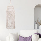 Maxbell Maxbell Macrame Lamp Shade Hanging Tassel Tapestry Creative for Decor Cafe Wedding