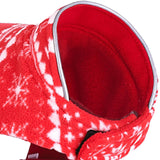 Maxbell Maxbell Dog Fleece Vest Sweater Jacket Warm Clothes Comfortable Dog Winter Coats Red