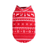 Maxbell Maxbell Dog Fleece Vest Sweater Jacket Warm Clothes Comfortable Dog Winter Coats Red