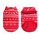 Maxbell Maxbell Dog Fleece Vest Sweater Jacket Warm Clothes Comfortable Dog Winter Coats Red