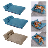 Maxbell Maxbell Pet Blanket Cat Sleeping Pad Warm Comfortable Dog Bed Mat Couch Travel Blue 58cmx48cmx22cm