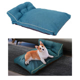 Maxbell Maxbell Pet Blanket Cat Sleeping Pad Warm Comfortable Dog Bed Mat Couch Travel Blue 58cmx48cmx22cm