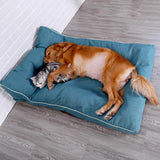 Maxbell Maxbell Pet Blanket Cat Sleeping Pad Warm Comfortable Dog Bed Mat Couch Travel Blue 58cmx48cmx22cm