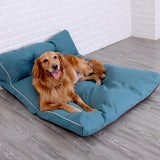 Maxbell Maxbell Pet Blanket Cat Sleeping Pad Warm Comfortable Dog Bed Mat Couch Travel Blue 80cmx60cmx26cm