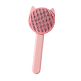 Maxbell Maxbell Pet Cat Brush Dog Comb Pet Hair Remover Tool Remove Loose Hair Pet Supplies Pink