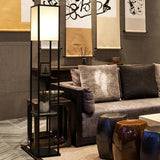 Maxbell Maxbell Shelf Floor Lamp Display Shelves Simple for Bedside Corner Bedroom Shop