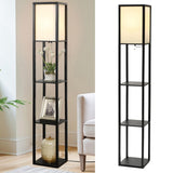 Maxbell Maxbell Shelf Floor Lamp Display Shelves Simple for Bedside Corner Bedroom Shop