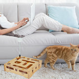 Maxbell Maxbell Cat Interactive Toys Scratching Board Exercise Pets Track Ball Board Toy