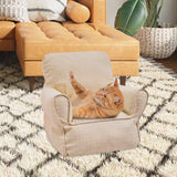 Maxbell Maxbell Pet Sofa Couch Cushion Cat Bed Nonslip Puppy Blanket Nest House Indoor beige