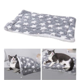 Maxbell Pet Blanket Cat Sleeping Pad Flannel Throw Kennel Cushion Warm Dog Bed Mat