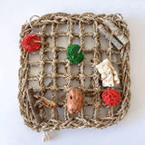 Maxbell Maxbell Parrot Climbing Net Chewing Interactive Play Hammock Hanging for Cockatiel